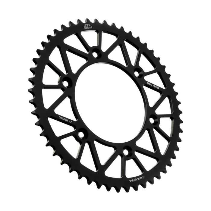 Jt Sprockets Rear Alloy Sprocket Black 52-Tooth JTA210.52BLK