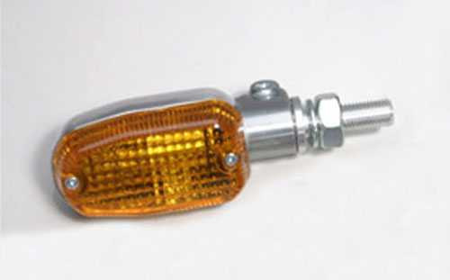 K&S Technologies Marker Lights Aluminum (S/F) Amber 25-8300