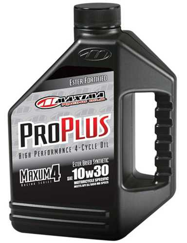 Maxima Racing Oil Pro Plus+ 10W30 Synthetic Maxum4 Series (128 Oz) 30-019128