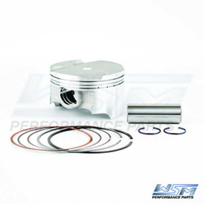 Wsm Kawasaki 12F .25 Complete Piston Kit 010-844-04K