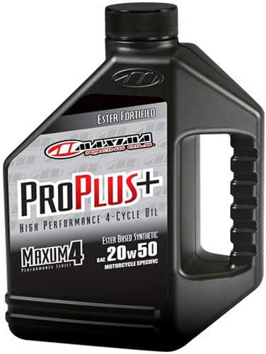 Maxima Racing Oil Pro Plus+ 20W50 Synthetic Maxum4 Series (128 Oz) 30-039128