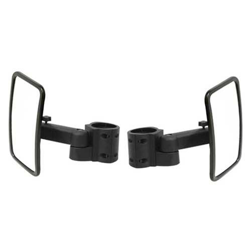 Bronco Side View Mirrors/Pr 1.50"-2.00" Roll Bar AT-12584