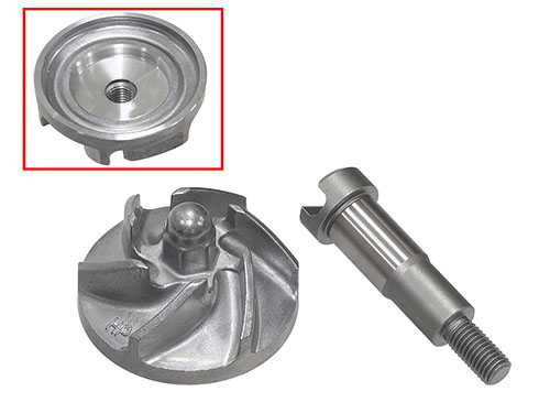 Bronco Water Pump Shaft & Impeller AT-10066A