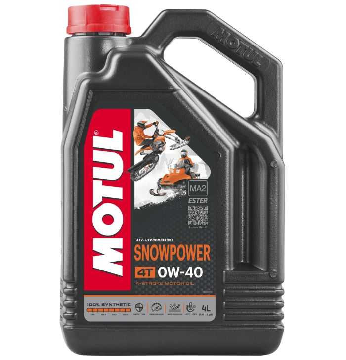 Motul - Snowpower 4T 0W40 4 Liter 105892