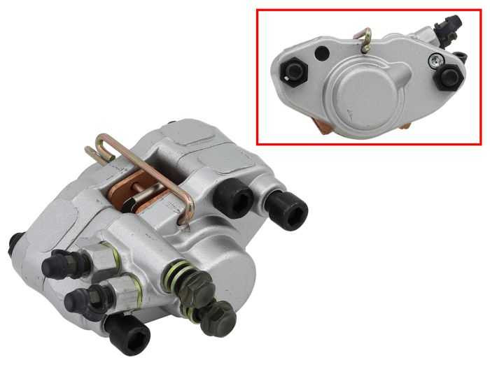 Bronco Brake Caliper Rear With Pads AT-05A09