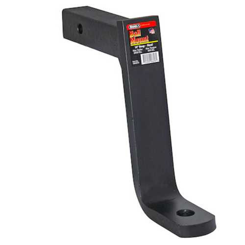 Buyers Deep Drop Ball Mount Solid Shank 10-1/4" 1803019
