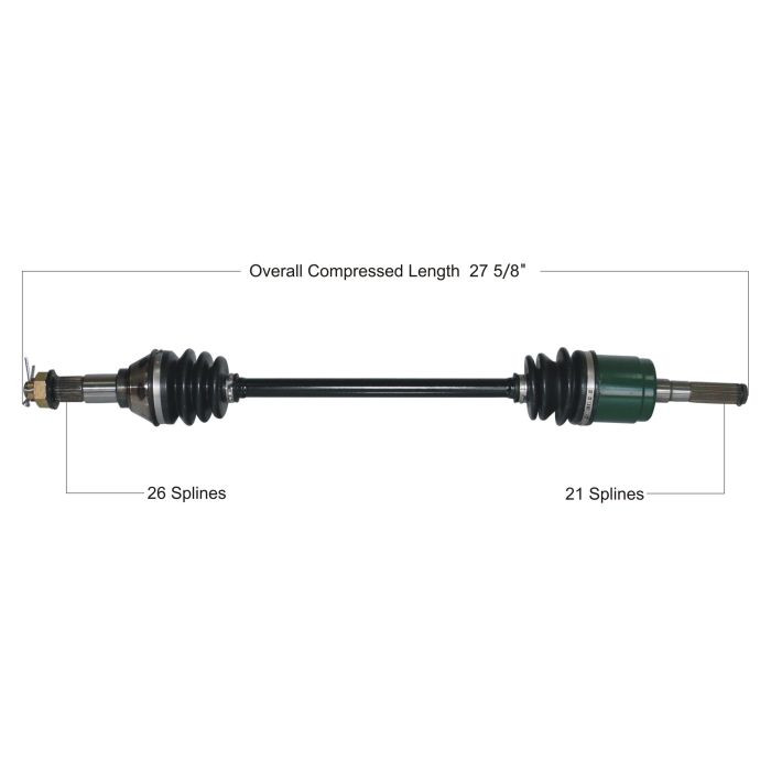 Tytaneum Oe Replacement Cv Axle 813-0361