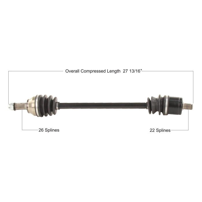 Tytaneum Oe Replacement Cv Axle Polaris Front Left/Right POL-7086