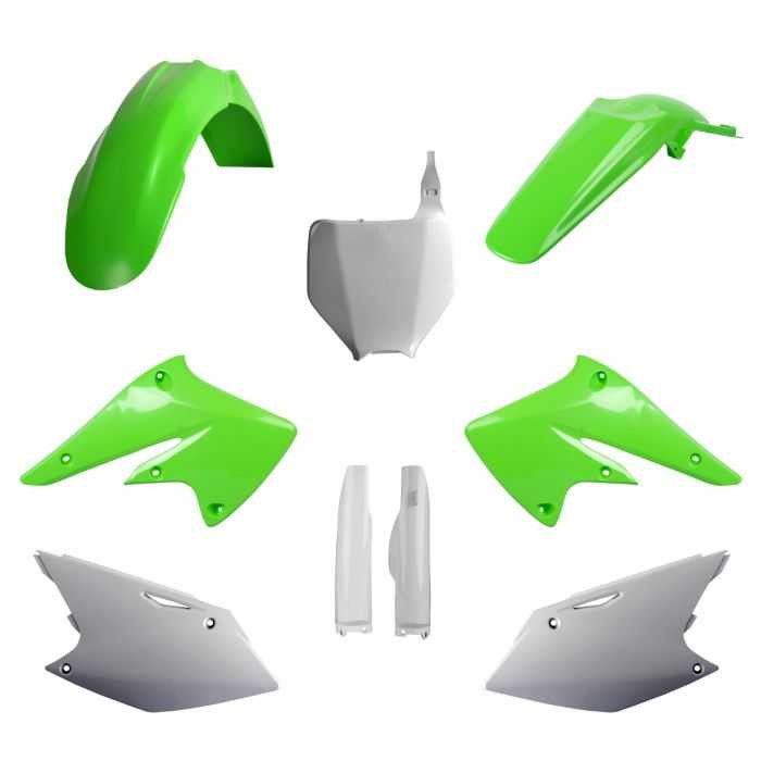 Polisport Replica Plastic Kitfull Kit Kawasaki Oem Color 91481