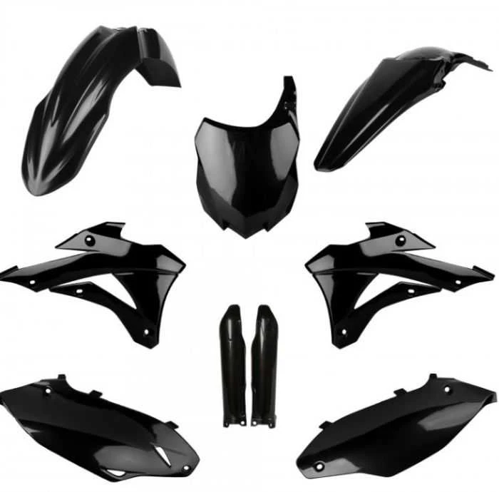 Polisport Replica Plastic Kitfull Kit Kawasaki Black 91487