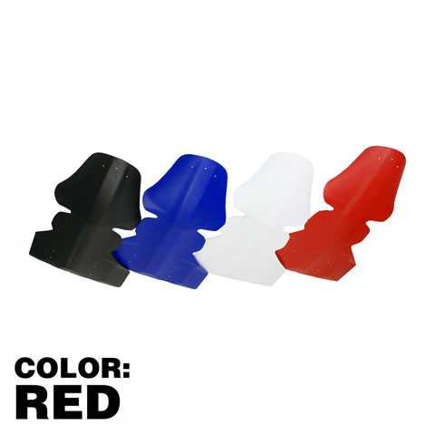 Skinz Protective Gear Polaris Float Plate Red PFP250-RD