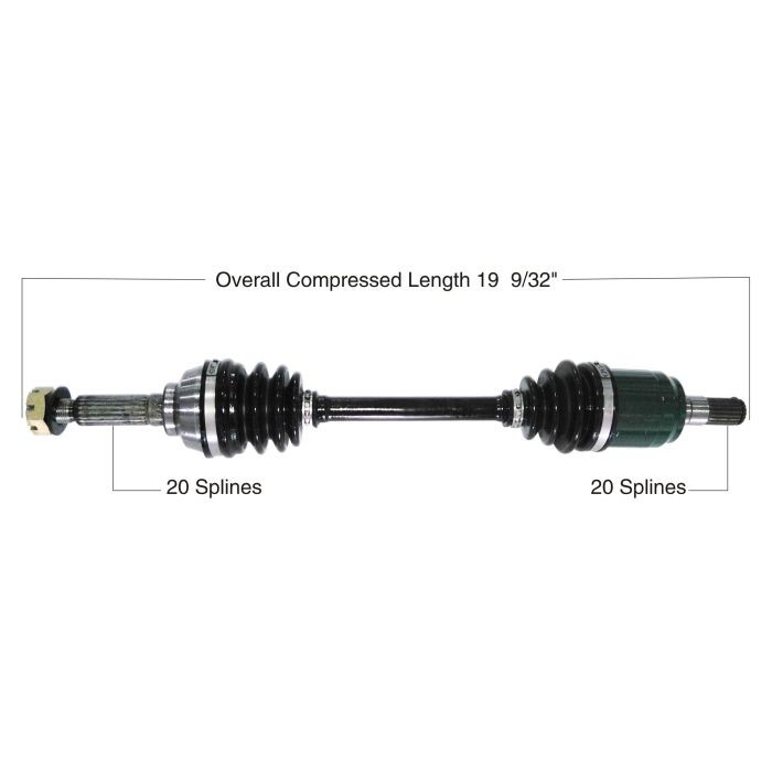 Tytaneum Oe Replacement Cv Axle Suzuki Front Left 813-0186
