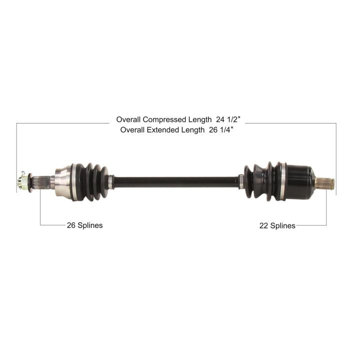 Tytaneum Cv Axle Oe Replacement Polaris POL-7090