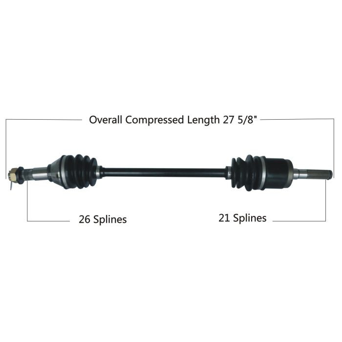 Tytaneum Oe Replacement Cv Axle Can-Am Front Right 813-0052