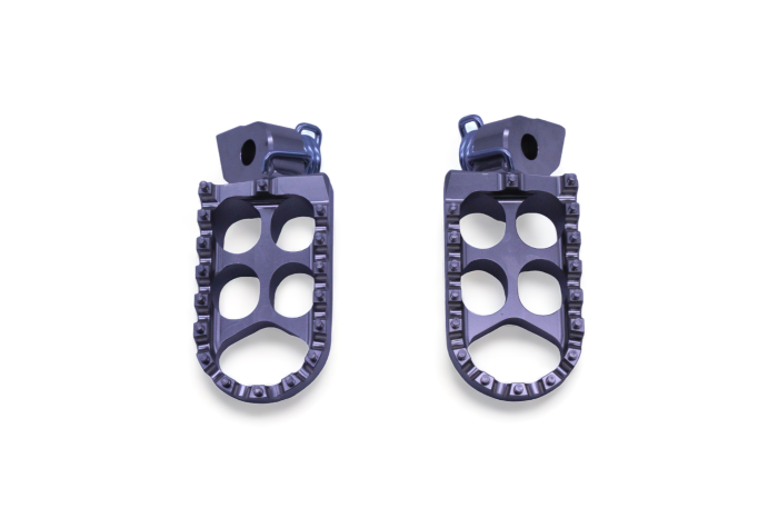 Twin Air Standard Footpegs Sx/Sxf/Exc (Except 85Cc) 98 Titanium Color 5211