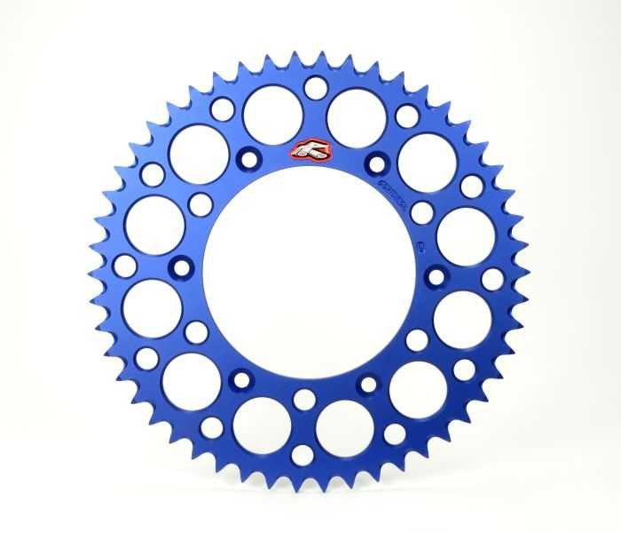 Renthal Rear Ultralight Sprocket Blue Grooved 47T 121U-428-47GPBU