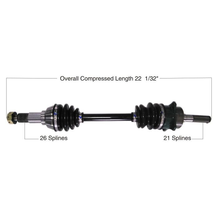 Tytaneum Oe Replacement Cv Axle Can-Am Front 813-0024