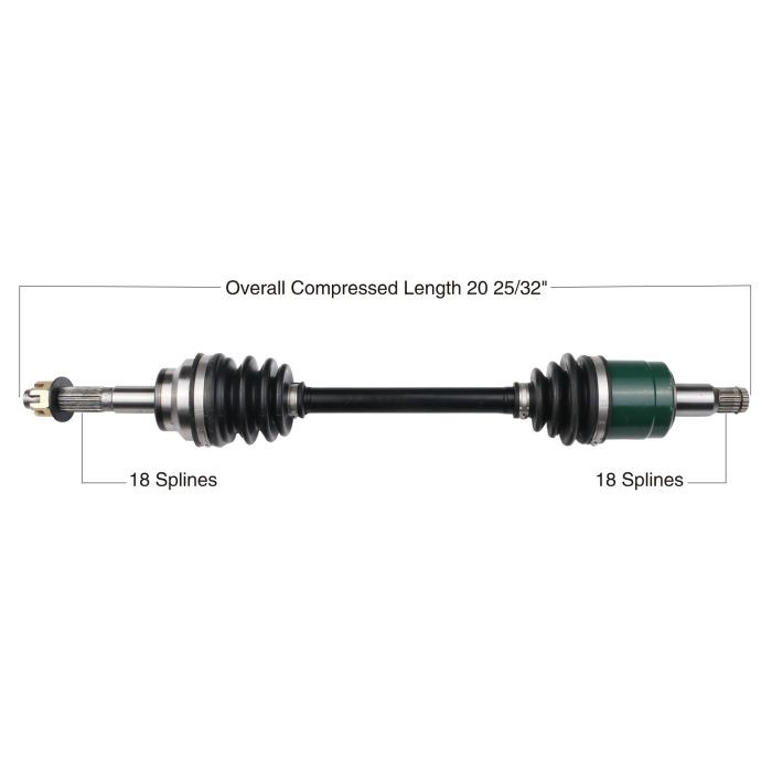 Tytaneum Oe Replacement Cv Axle Kubota Front Left / Right 813-0119