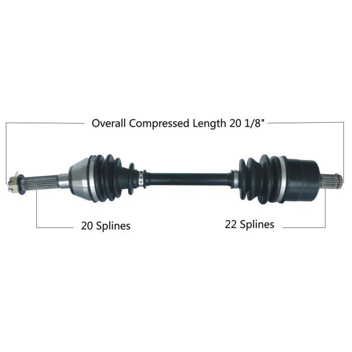 Tytaneum Oe Replacement Cv Axle Polaris Front Left / Right 813-0168