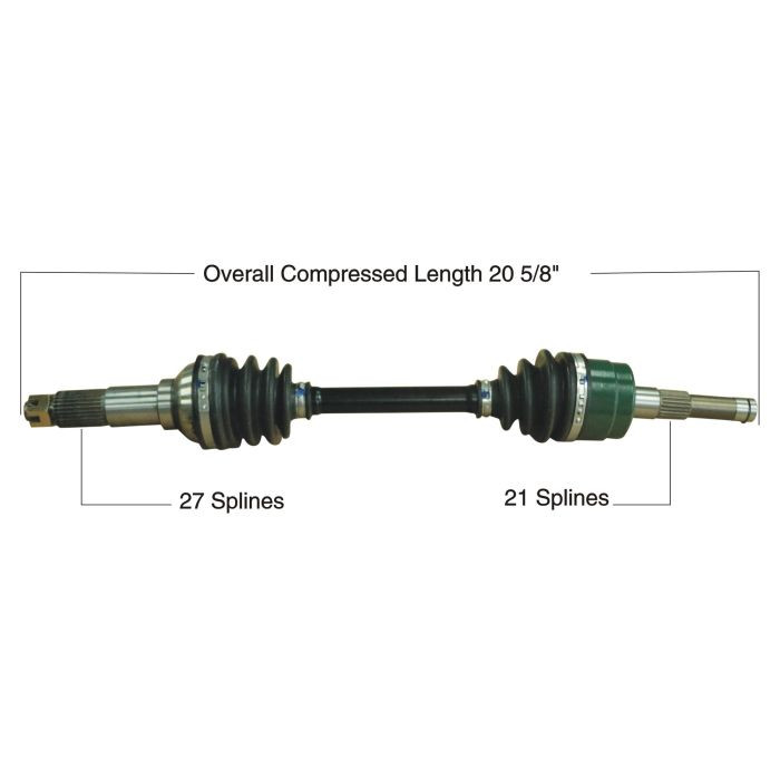 Tytaneum Oe Replacement Cv Axle Yamaha Front Left 813-0197