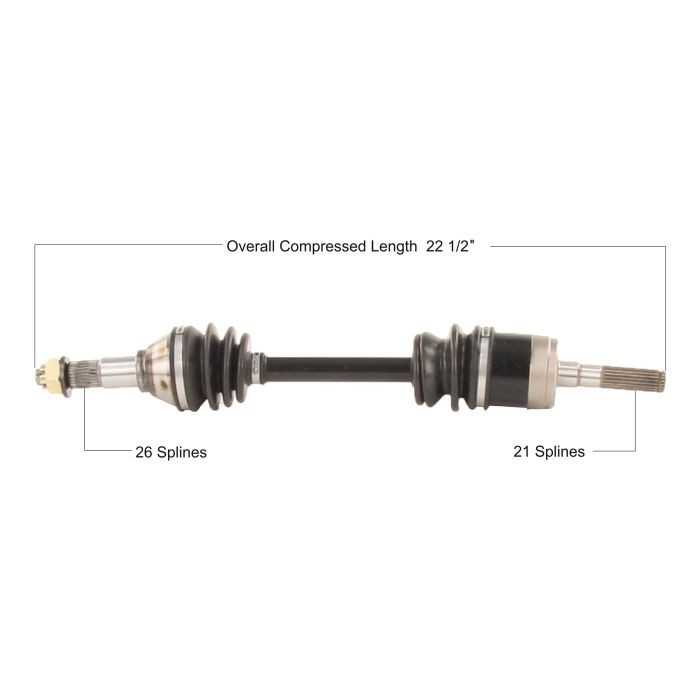 Tytaneum Oe Replacement Cv Axle Can-Am Front Right CAN-7075
