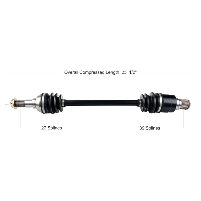 Tytaneum Oe Replacement Cv Axle Kymco Rear Left 813-0125