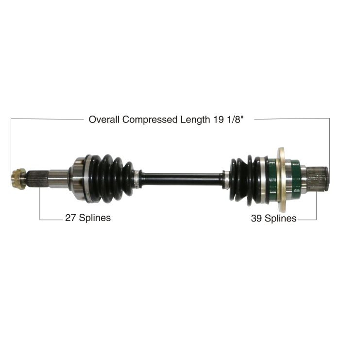 Tytaneum Oe Replacement Cv Axle Yamaha Rear Right 813-0200