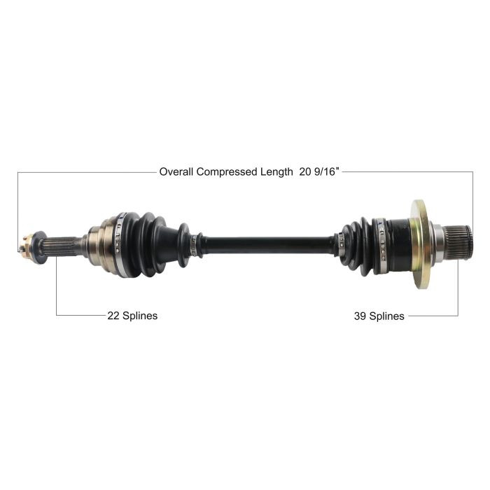 Tytaneum Suzuki Oe Replacement Cv Axle SUZ-7008