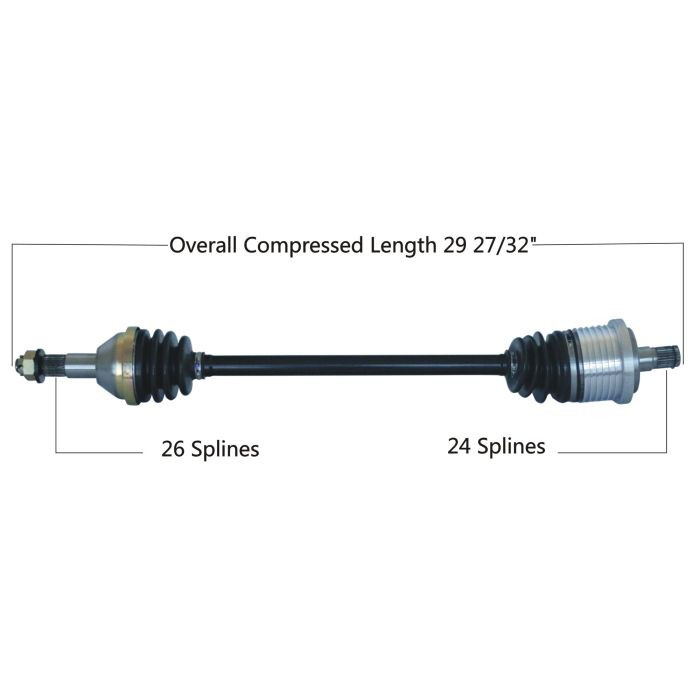 Tytaneum Oe Replacement Cv Axle Can-Am Rear Left / Right 813-0050