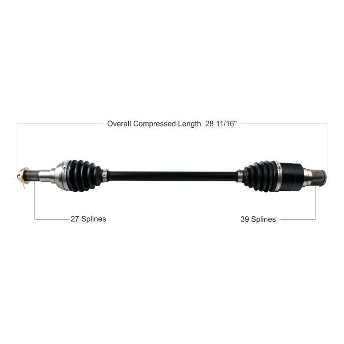 Tytaneum Heavy Duty Cv Axle Kymco Rear Right 813-0290