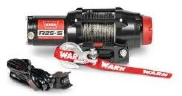 Warn R25-S Synthtic Rope Winch 110020