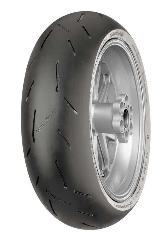 Continental Conti Race Attack 2 Street 200/55 Zr 17 Rear 78 (W) Tl 02446620000