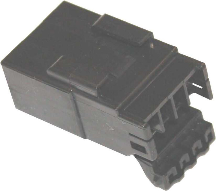 NAMZ CUSTOM CYCLE Amp 4-Wire Cap Housing Multilock Hd# 73104-96Bk NA-174929-2