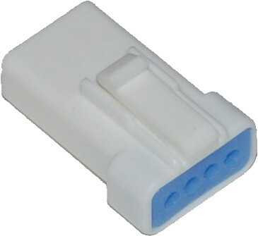 NAMZ CUSTOM CYCLE Jst 4-Pin Receptacle Hd# 69200306 NJST-04R