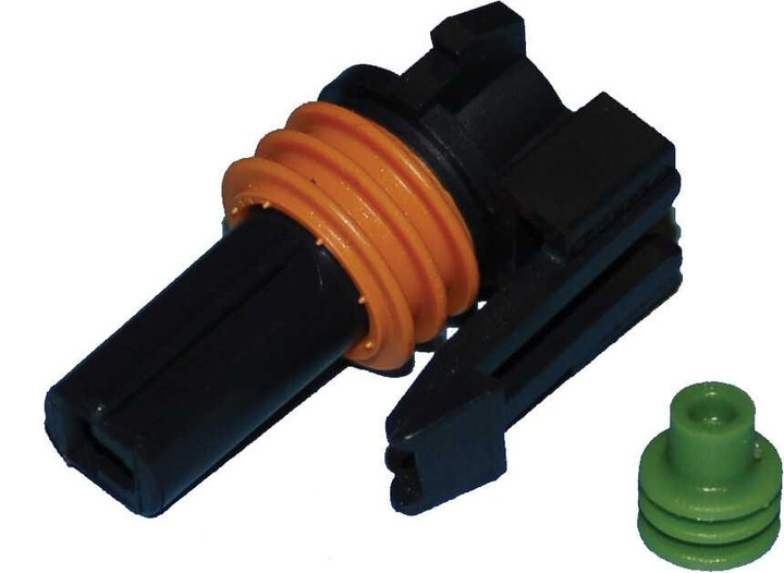NAMZ CUSTOM CYCLE Delphi-Packard Weatherpack 1-Wire Female Connector NDP-38061