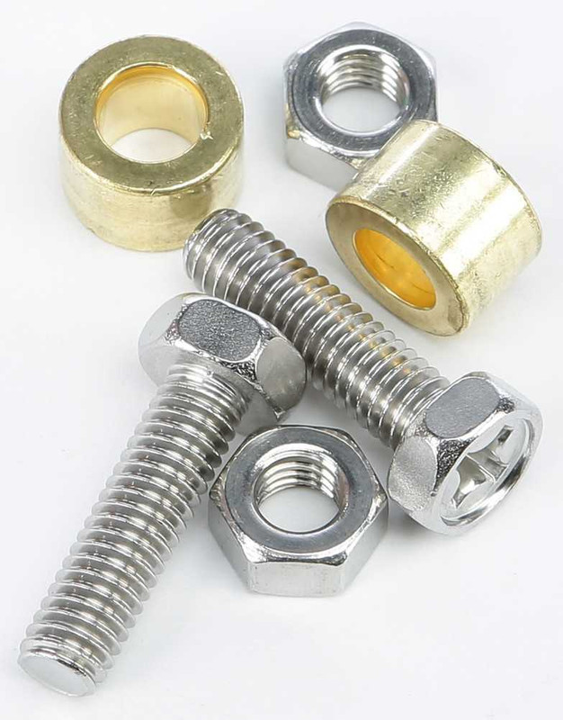 YUASA Battery Bolts Nut & Bolt Spacer Set 6X22Mm 5BNBSS22M