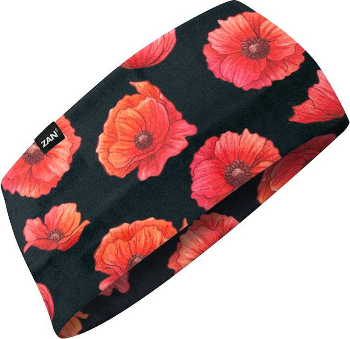ZAN Sportflex Headband Poppies HBL209