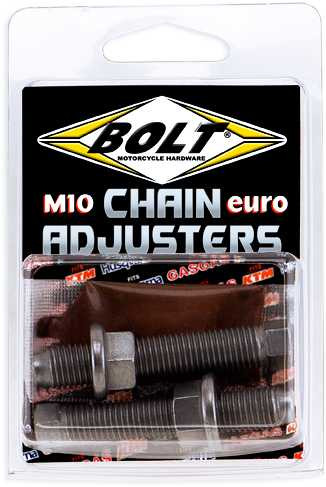 BOLT Euro Style M10 Chain Adjusters Gas/Husq/Ktm CH-EURO