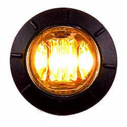 XTC POWER PRODUCTS Univ 3/4" Round T/S Light LED-AMB-3/4