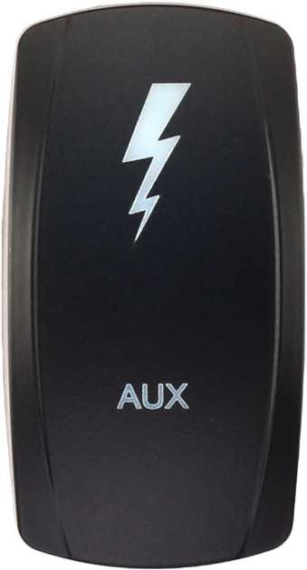 XTC POWER PRODUCTS Dash Switch Rocker Face Aux Lights SW00-00135038
