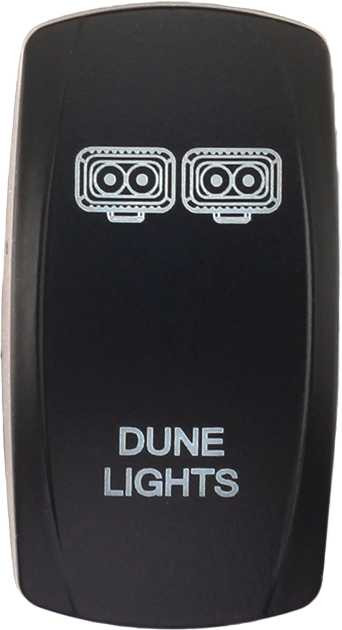 XTC POWER PRODUCTS Dash Switch Rocker Face Dune Light SW00-00112011