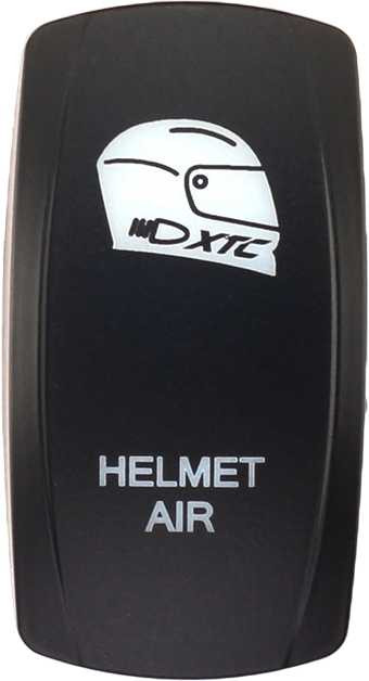 XTC POWER PRODUCTS Dash Switch Rocker Face Helmet Air SW00-00113015