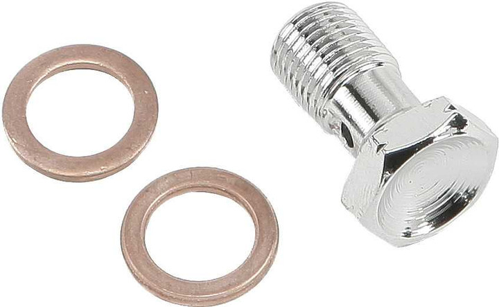GOODRIDGE Banjo Bolt Chrome 10Mmx1.0 Short P992-03-31SCH