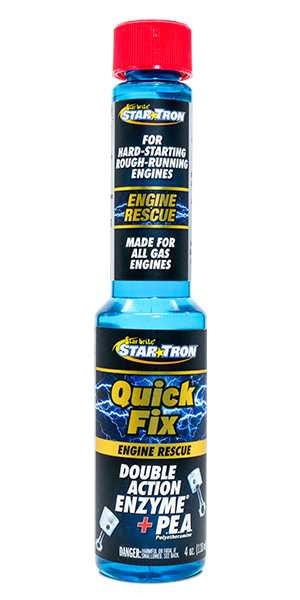 STAR BRITE Quick Fix Fuel Additive 4 Oz (6/Case Sold Ea) 18604P