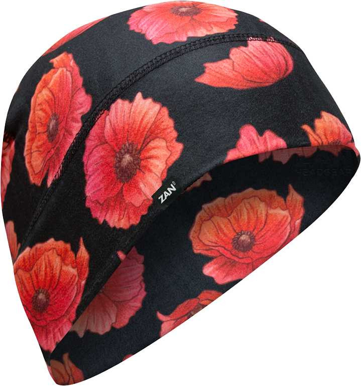 ZAN Sportflex Upf50+ Liner/Beanie Poppies WHLL209
