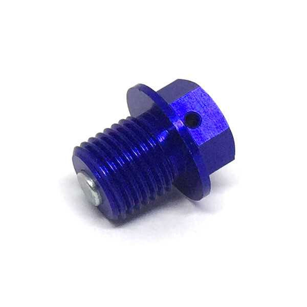ZETA Magnetic Drain Plug M14X14-P1.5 Blue ZE58-1622
