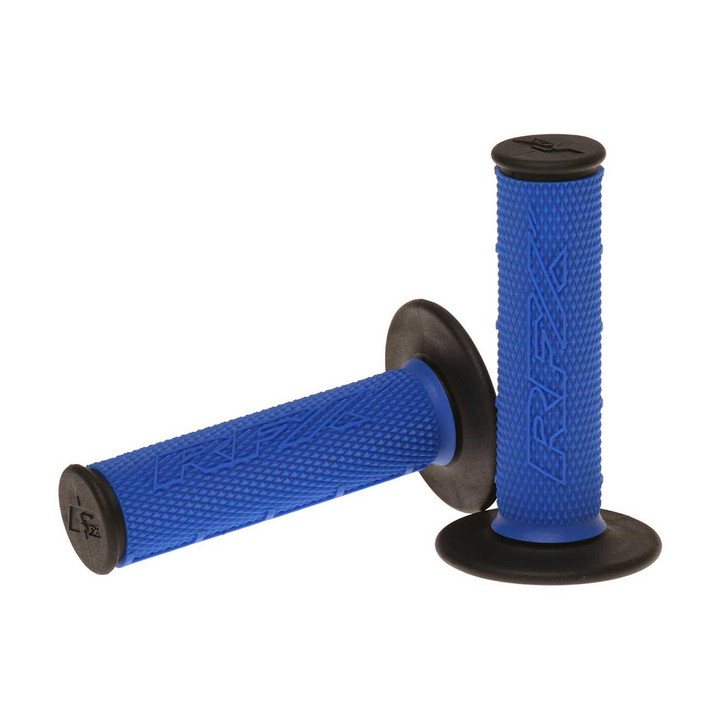 RFX Dual Compound Grips Blue With Black Ends FXHG 20200 99BU