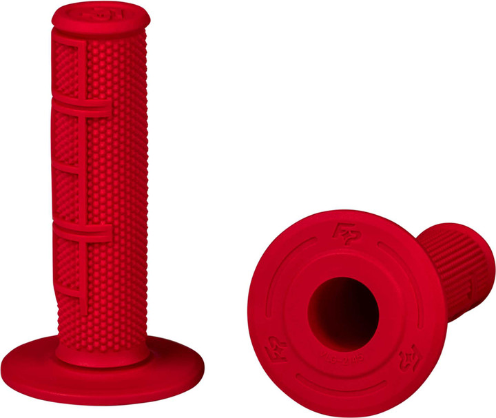 FIRE POWER Control Mx Standard Grips Red Half Waffle 24-0224