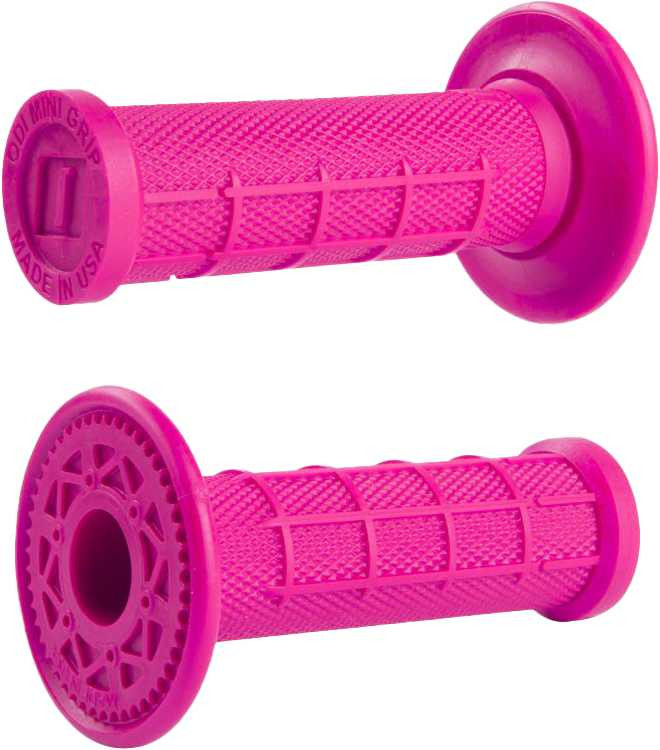 ODI Mini Mx Half Waffle Grips Pink H01MMP