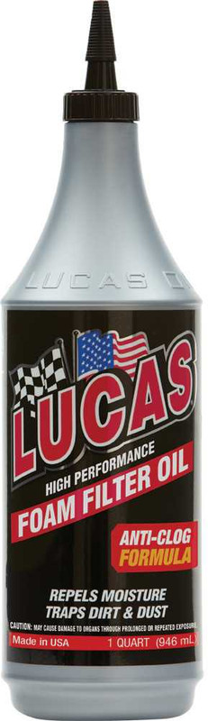 LUCAS Foam Filter Oil (12/Case Sold Ea) 10798